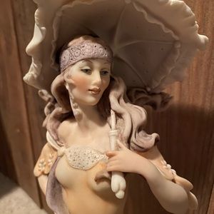 Giuseppe Armani Florence Collect Lady w/ Umbrella